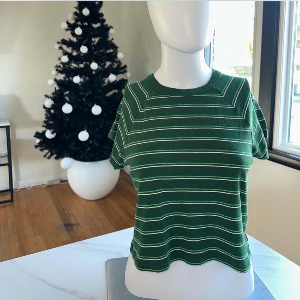 Green Striped Women's Top Levi’s